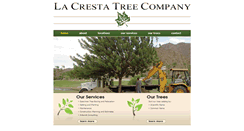 Desktop Screenshot of lacrestatree.com