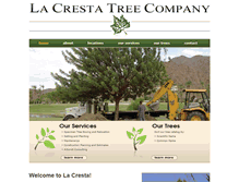 Tablet Screenshot of lacrestatree.com